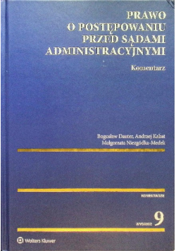 Prawo o postępowaniu przed sądami administracyjnymi. Komentarz
