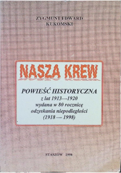Nasza Krew Powieść Historyczna