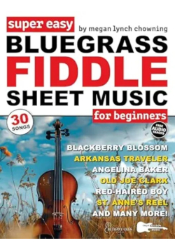 Super Easy Bluegrass Fiddle Sheet Music for Beginners