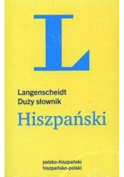 Duży słownik hiszpański "L"