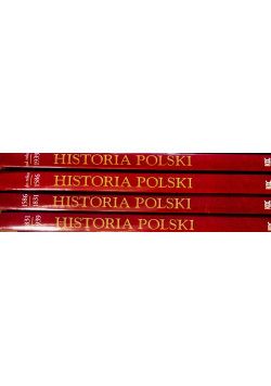 Historia Polski od roku 1939 Tom  I do IV