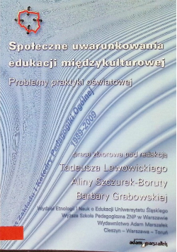 Społeczne uwarunkowania edukacji międzykulturowej