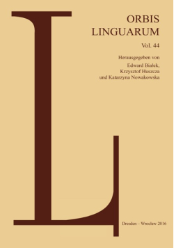 Orbis Linguarum vol.44