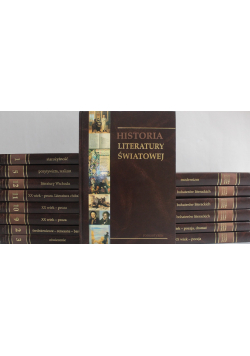 Historia Literatury Światowej Tom 1 do 16