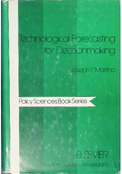 Martino technological forecasting for decisionmaking