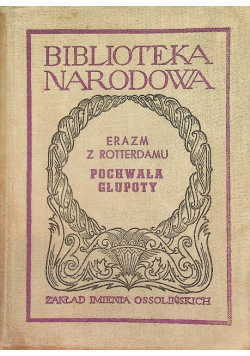 Biblioteka Narodowa Pochwała Głupoty
