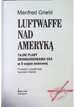 Luftwaffe nad Ameryką