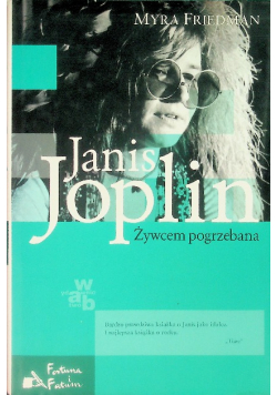 Janis Joplin Żywcem pogrzebana