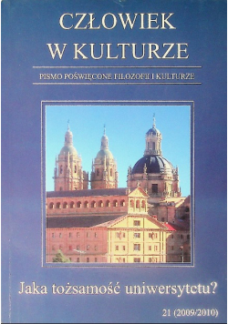 Człowiek w kulturze Nr 21