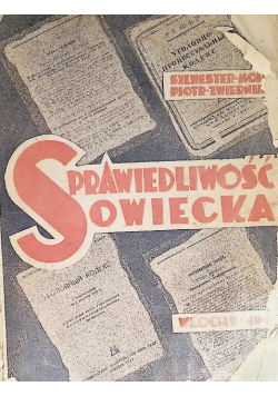 Sprawiedliwość Sowiecka 1945