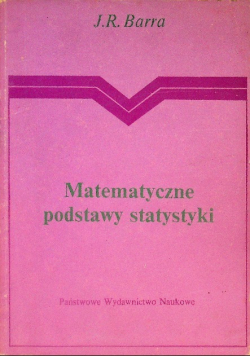 Matematyczne podstawy statystyki