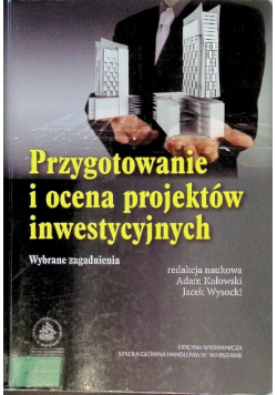 Przygotowanie i ocena projektów inwestycyjnych