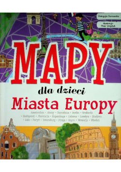 Mapy dla dzieci Miasta Europy