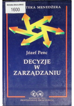 Decyzje w zarządzaniu