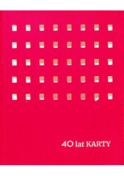 40 lat karty
