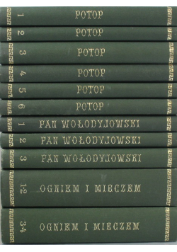 Trylogia Sienkiewicza 11 Tomów