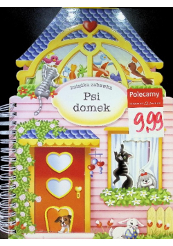 Książka zabawka Psi domek