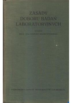 Zasady doboru badań laboratoryjnych