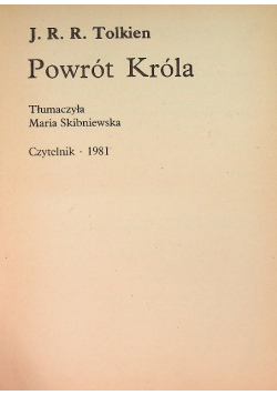 Powrót Króla