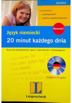 Język niemiecki 20 minut każdego dnia poziom podstawowy i średnio zaawansowany