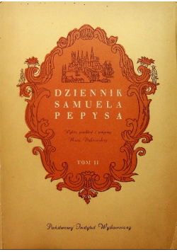 Dziennik Samuela Pepysa Tom II