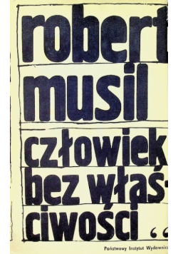 Człowiek bez właściwości Tom II