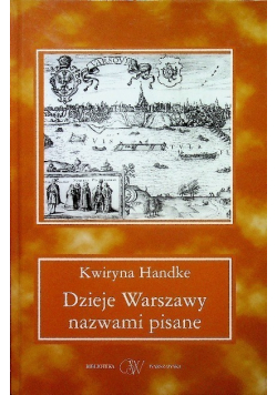 Dzieje Warszawy nazwami pisane