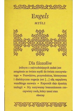 Myśli dla filozofów
