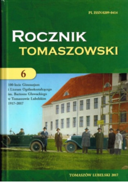 Rocznik Tomaszowski Nr 6 / 17