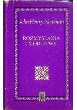 Rozmyślania i modlitwy