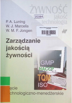 Zarządzanie jakością żywności