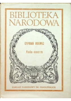 Norwid Vade mecum