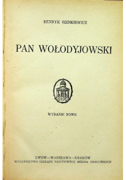 Pan Wołodyjowski 1887 r.