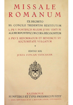 Missale Romanum 1936 r.