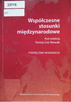Współczesne stosunki międzynarodowe