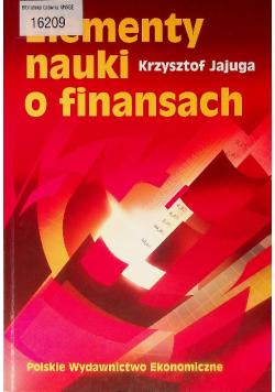 Elementy nauki o finansach