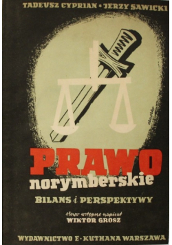 Prawo norymberskie Bilans i perspektywy 1948 r.