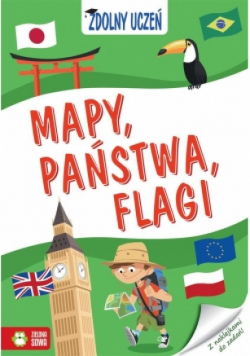 Zdolny uczeń Mapy, państwa, flagi