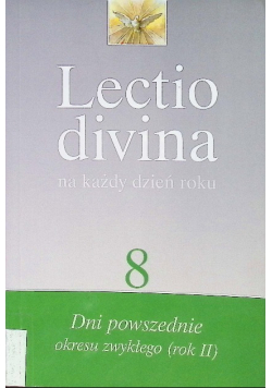 Lectio divina na każdy dzień roku Tom 8