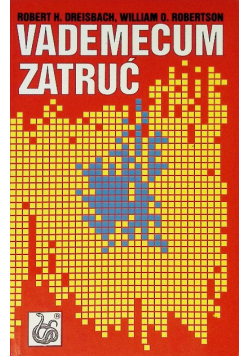 Vademecum zatruć Rozpoznanie i leczenie