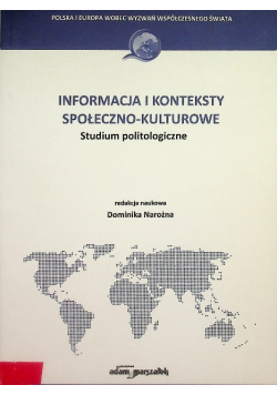 Informacja I Konteksty Społeczno-Kulturowe