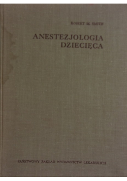 Anestezjologia dziecięca