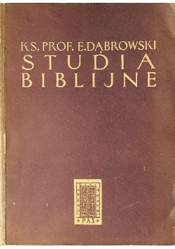 Studia biblijne