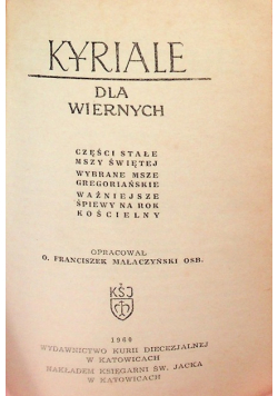Kyriale dla wiernych