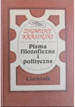 Pisma filozoficzne i polityczne