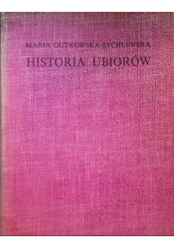 Historia ubiorów