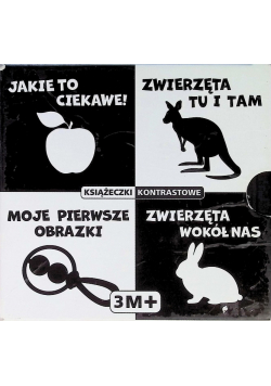 Książeczki kontrastowe Tom 1 do 4