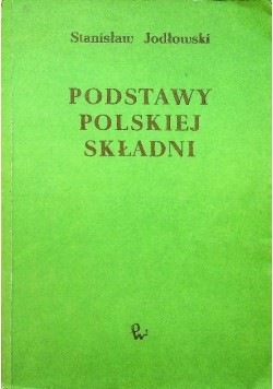 Podstawy polskiej składni