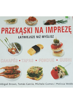 Przekąski na imprezę Łatwiejsze niż myślisz