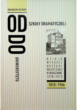 Od szkoły dramatycznej do uniwersytetu